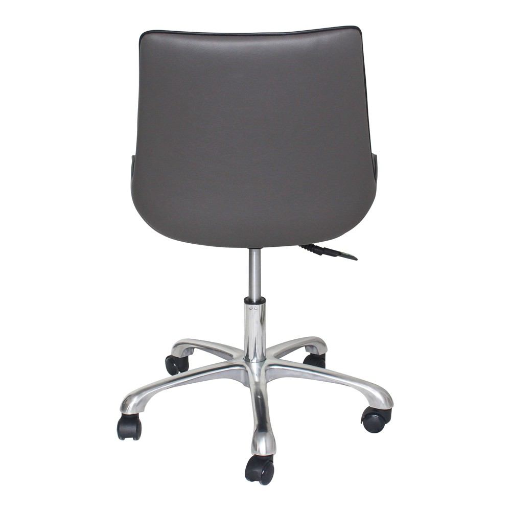 Moe's Home Collection Mack Office Chair - Grey | Modishstore | Office Chairs-3