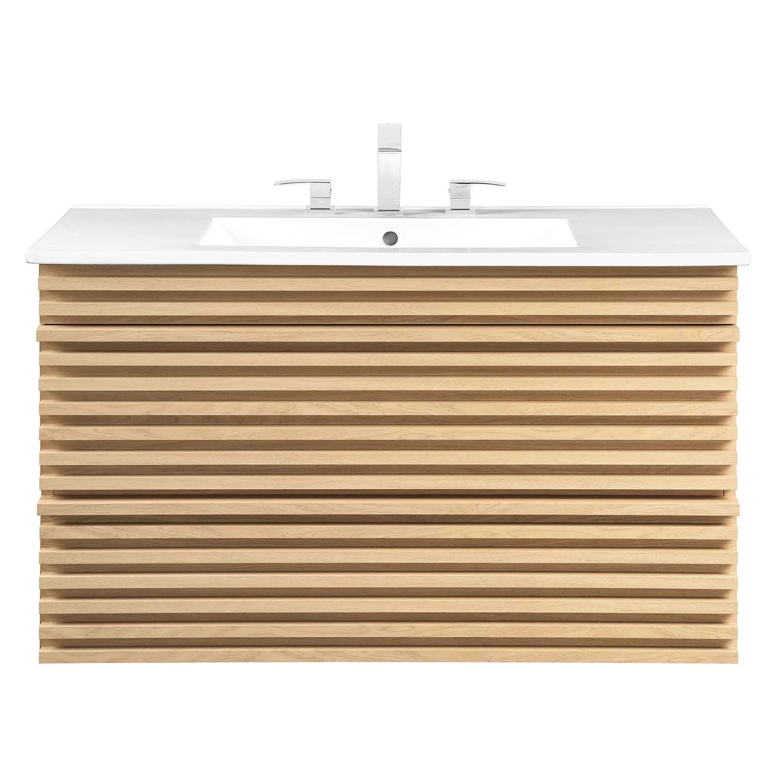 Modway Render 36" Wall-Mount Bathroom Vanity - EEI-4436 | Bathroom Accessories | Modishstore - 15