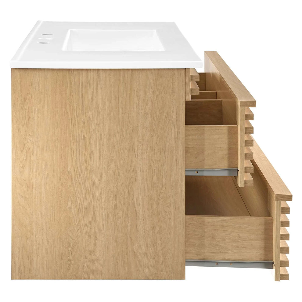 Modway Render 36" Wall-Mount Bathroom Vanity - EEI-4436 | Bathroom Accessories | Modishstore - 19
