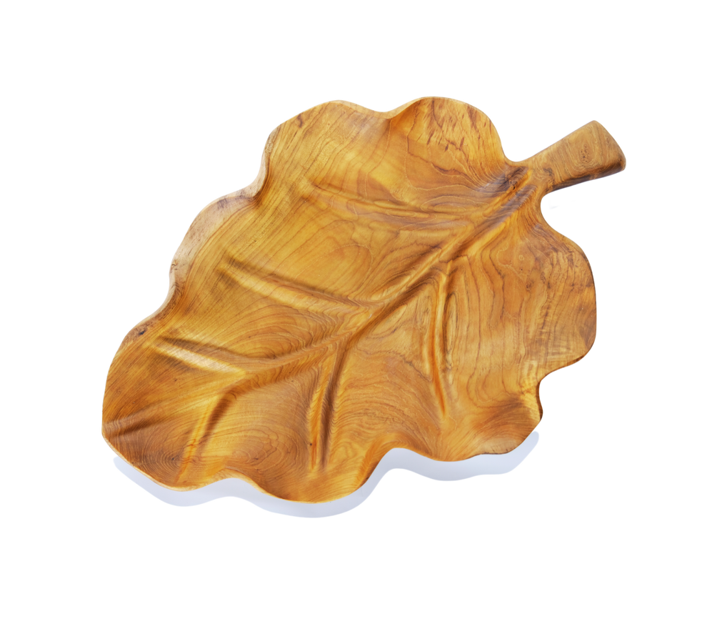 Rustic Serving Platter, Salad Servers and Basket Handle Trays | ModishStore | Decorative Trays & Dishes-2