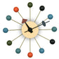 LeisureMod Concordia Modern Design Round Colorful Balls Silent Non-Ticking Wall Clock | Clocks | Modishstore