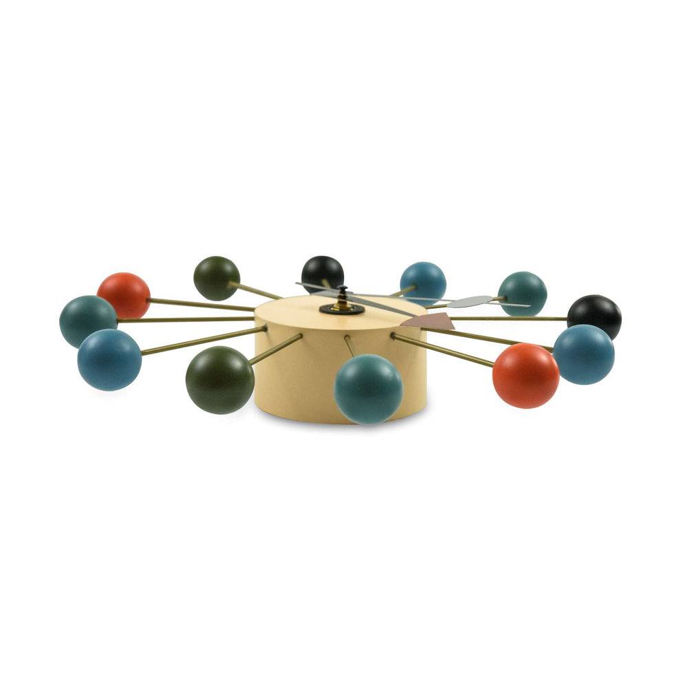 LeisureMod Concordia Modern Design Round Colorful Balls Silent Non-Ticking Wall Clock | Clocks | Modishstore - 3