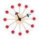 LeisureMod Concordia Modern Design Round Balls Silent Non-Ticking Wall Clock | Clocks | Modishstore - 6