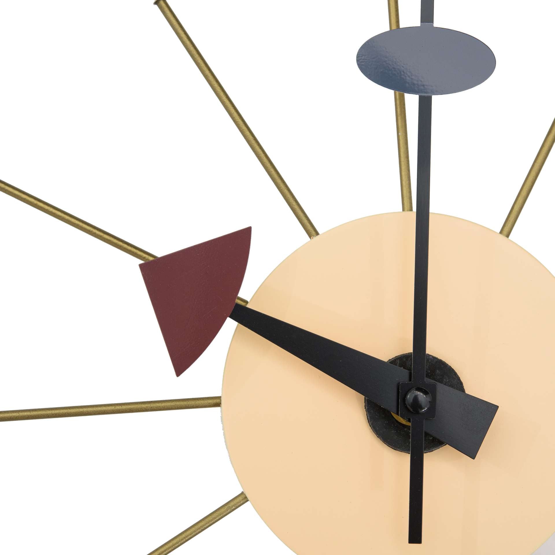 LeisureMod Concordia Modern Design Round Balls Silent Non-Ticking Wall Clock | Clocks | Modishstore - 4