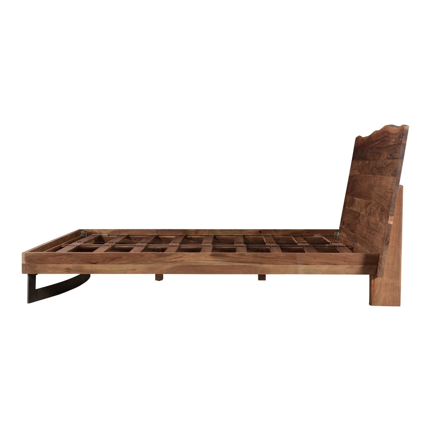 BENT KING BED SMOKED | Modishstore | Beds-3