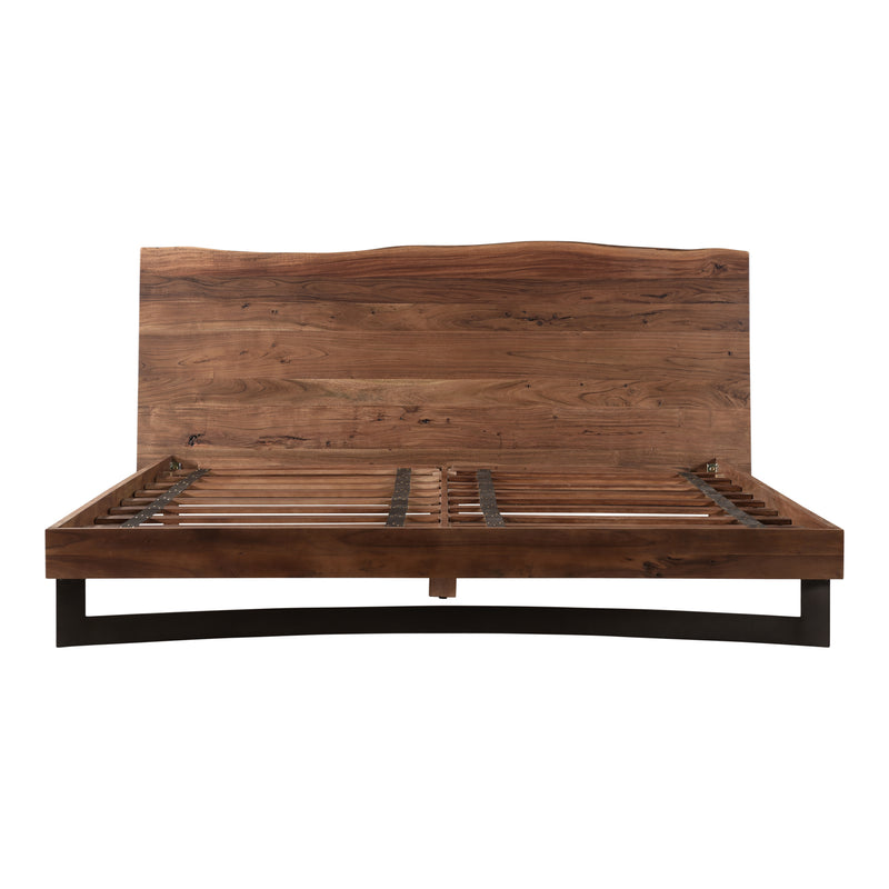 BENT KING BED SMOKED | Modishstore | Beds
