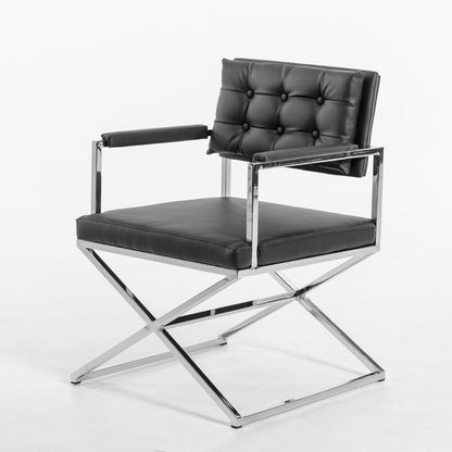 Vig Furniture Modrest Cosme Modern Leatherette Dining Armchair | Modishstore | Armchairs