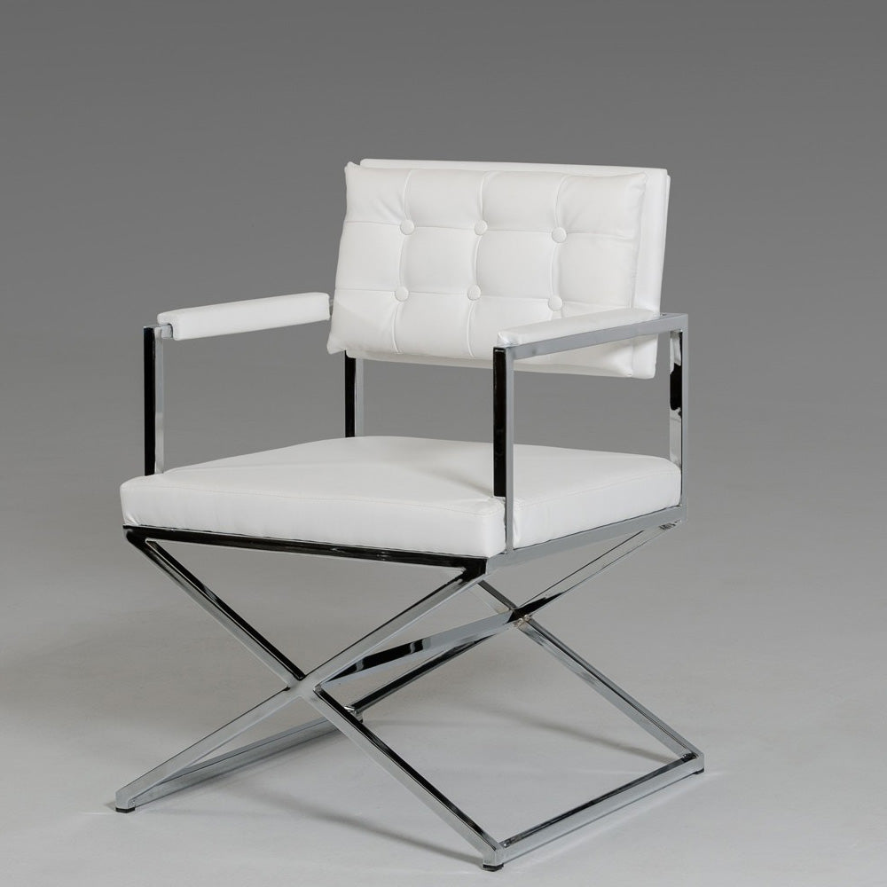 Vig Furniture Modrest Cosme Modern Leatherette Dining Armchair | Modishstore | Armchairs-4