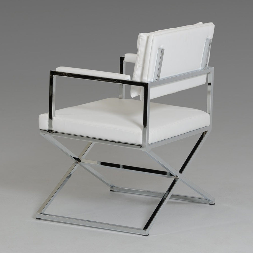 Vig Furniture Modrest Cosme Modern Leatherette Dining Armchair | Modishstore | Armchairs-5