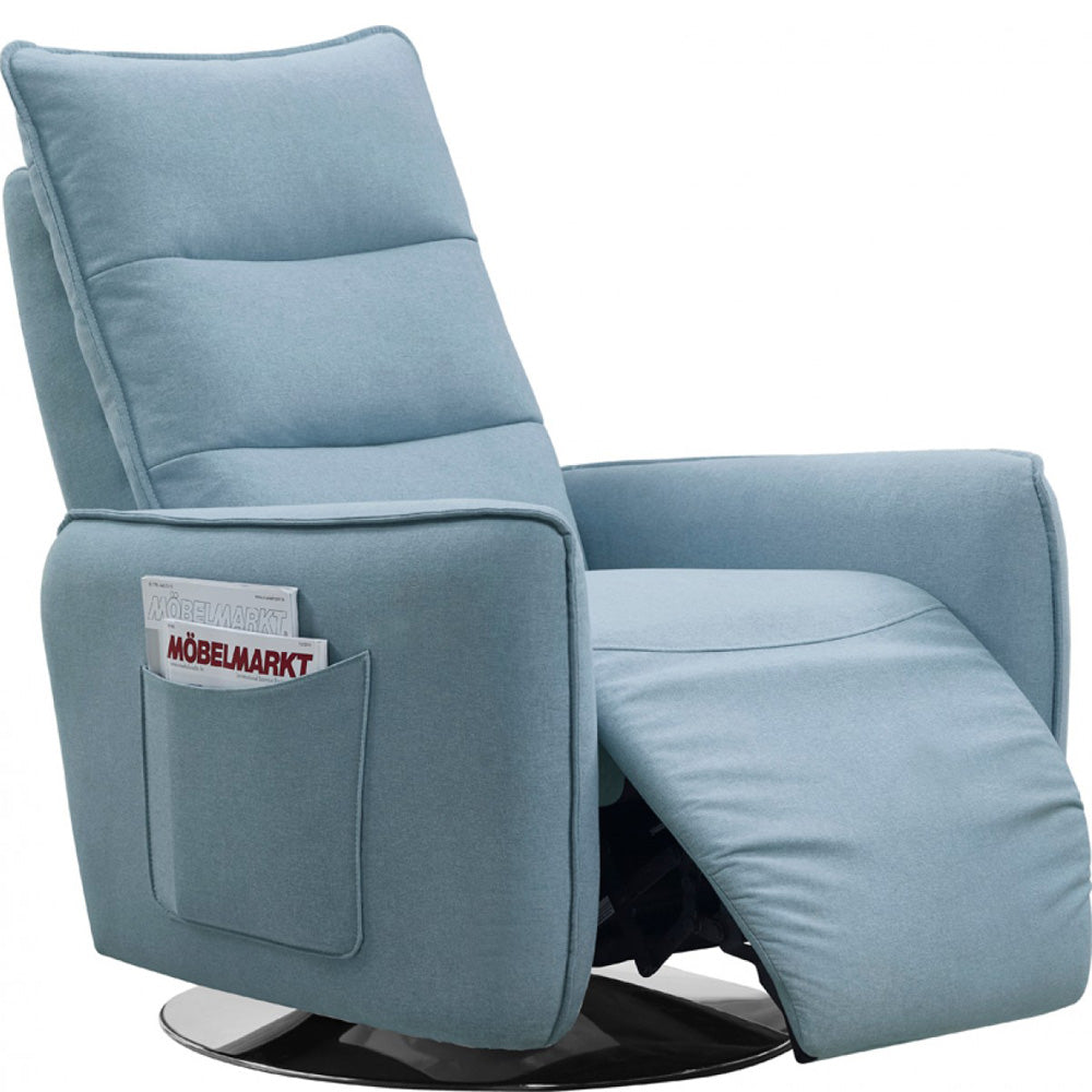 Vig Furniture Divani Casa Fairfax Modern Fabric Recliner Chair | Modishstore | Chairs & Recliners-9