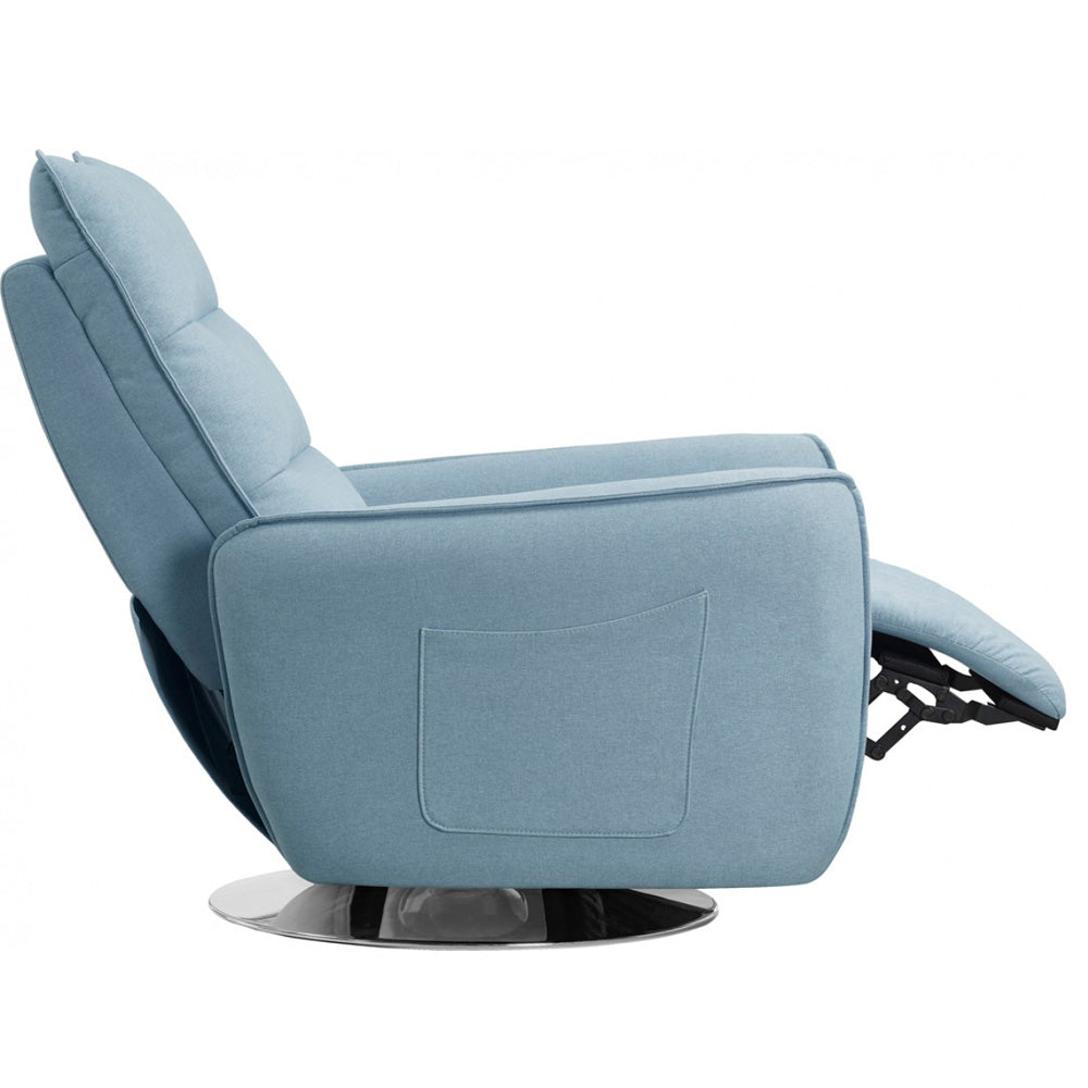 Vig Furniture Divani Casa Fairfax Modern Fabric Recliner Chair | Modishstore | Chairs & Recliners-12