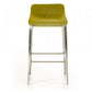 Vig Furniture Modrest Adhil Modern Green Fabric Bar Stool | Modishstore | Bar Stools-2