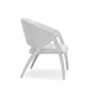 Vigfurniture Modrest Rabia Modern White Leatherette Accent Chair | Modishstore | Accent Chairs-3