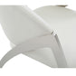 Vigfurniture Modrest Rabia Modern White Leatherette Accent Chair | Modishstore | Accent Chairs-4