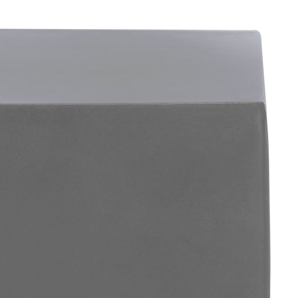 Safavieh Zen Indoor/Outdoor Mushroom Modern Concrete 18.1-Inch H Accent Table | Outdoor Tables |  Modishstore  - 5