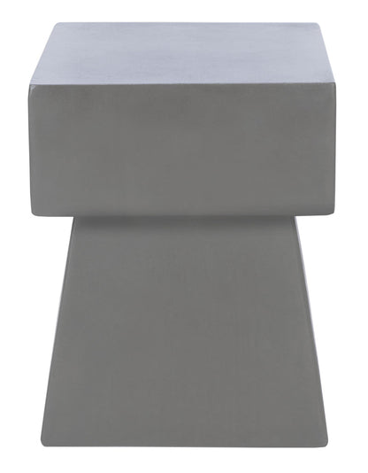 Safavieh Zen Indoor/Outdoor Mushroom Modern Concrete 18.1-Inch H Accent Table | Outdoor Tables |  Modishstore  - 2