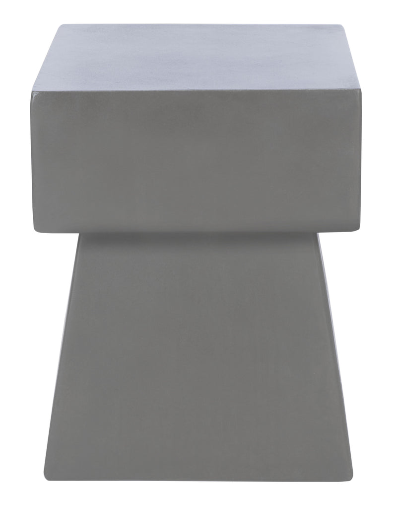 Safavieh Zen Indoor/Outdoor Mushroom Modern Concrete 18.1-Inch H Accent Table | Outdoor Tables |  Modishstore  - 2