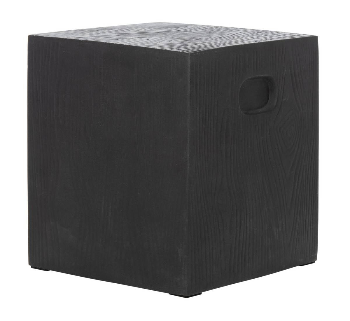 Safavieh Cube Indoor/Outdoor Modern Concrete 16.5 Inch H Accent Table | Outdoor Tables |  Modishstore  - 3
