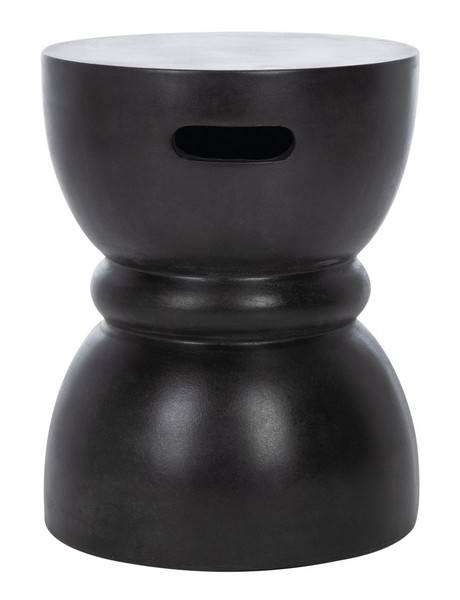 Safavieh Haruki Indoor/Outdoor Modern Concrete Round 17.7 Inch H Accent Table | Outdoor Tables |  Modishstore  - 2