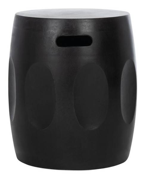 Safavieh Zuri Indoor/Outdoor Modern Concrete Round 17.7 Inch H Accent Table | Outdoor Tables |  Modishstore  - 2