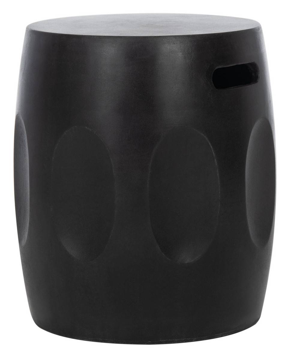 Safavieh Zuri Indoor/Outdoor Modern Concrete Round 17.7 Inch H Accent Table | Outdoor Tables |  Modishstore  - 3