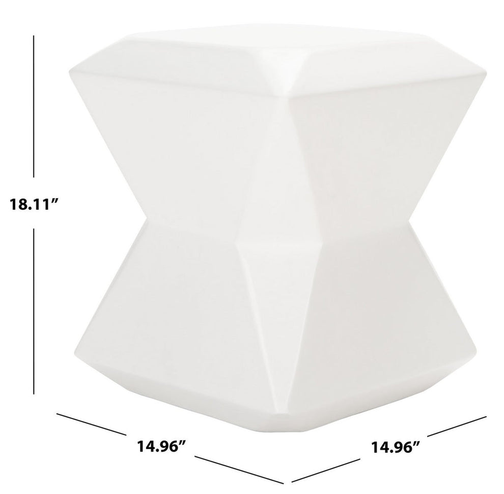 Safavieh Conan Concrete Accent Stool | Outdoor Stools & Benches |  Modishstore  - 9