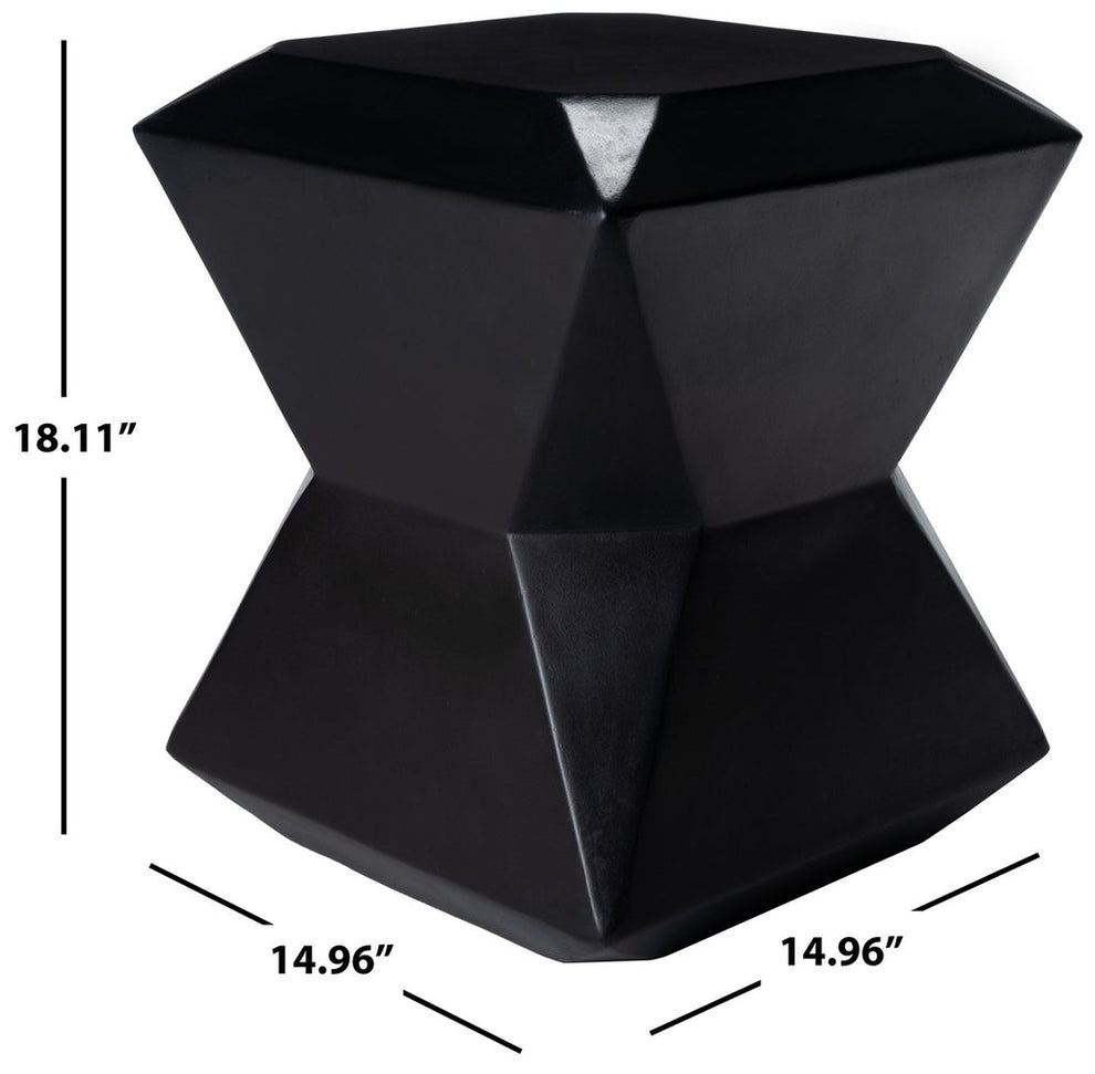 Safavieh Conan Concrete Accent Stool | Outdoor Stools & Benches |  Modishstore  - 12