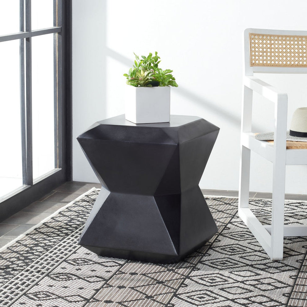 Safavieh Conan Concrete Accent Stool | Outdoor Stools & Benches |  Modishstore  - 10