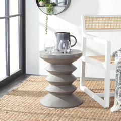 Safavieh Benaya Concrete Accent Stool