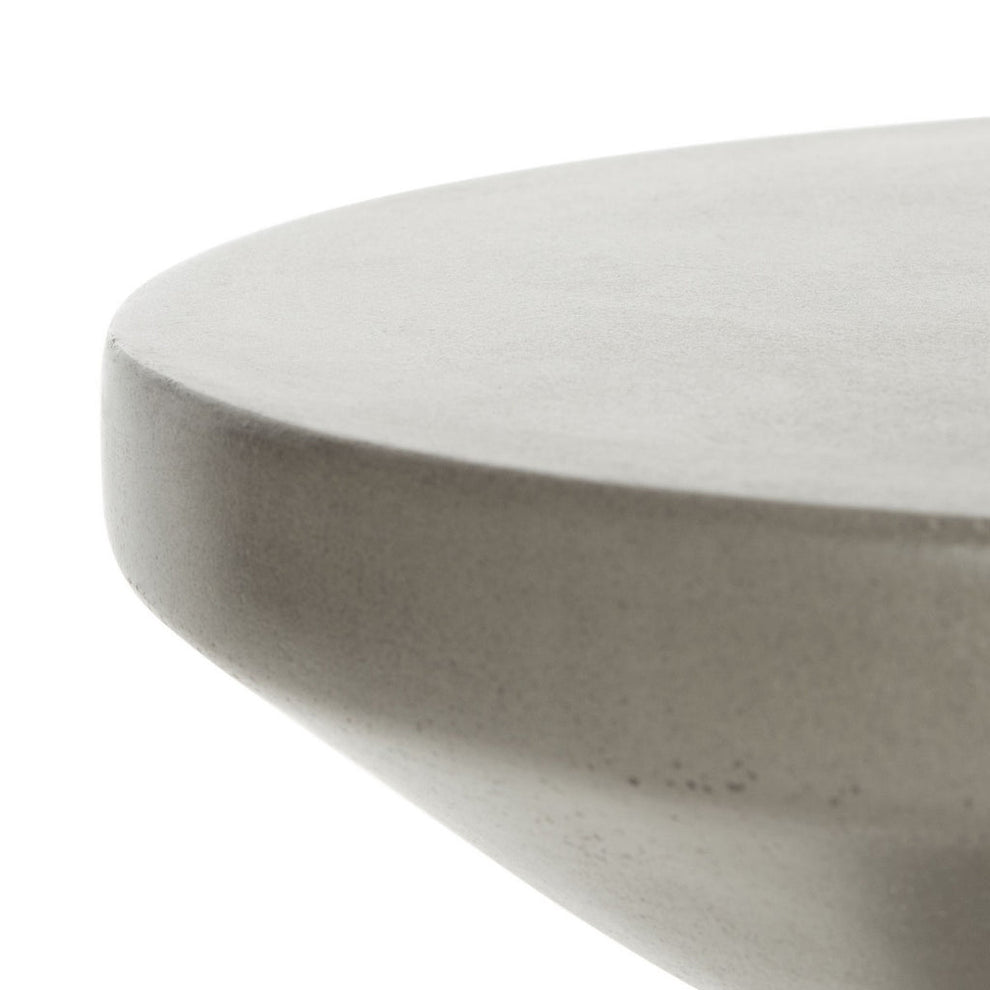 Safavieh Jiraiya Concrete Accent Stool | Outdoor Stools & Benches |  Modishstore  - 5