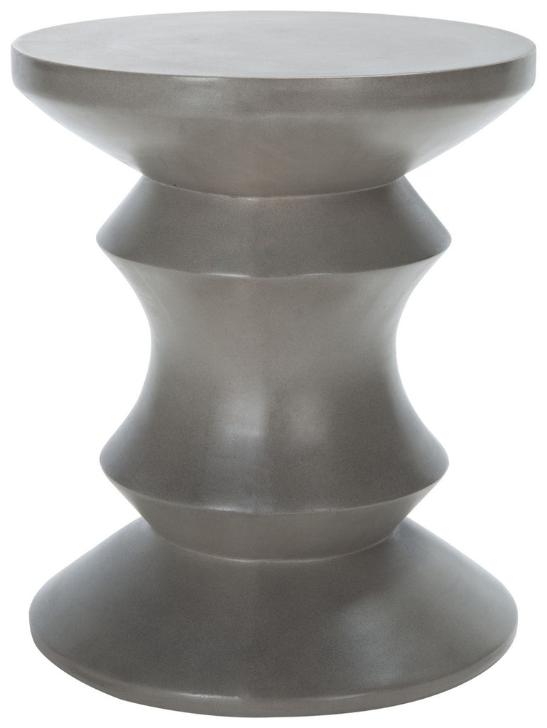 Safavieh Katara Concrete Accent Stool | Outdoor Stools & Benches |  Modishstore  - 2