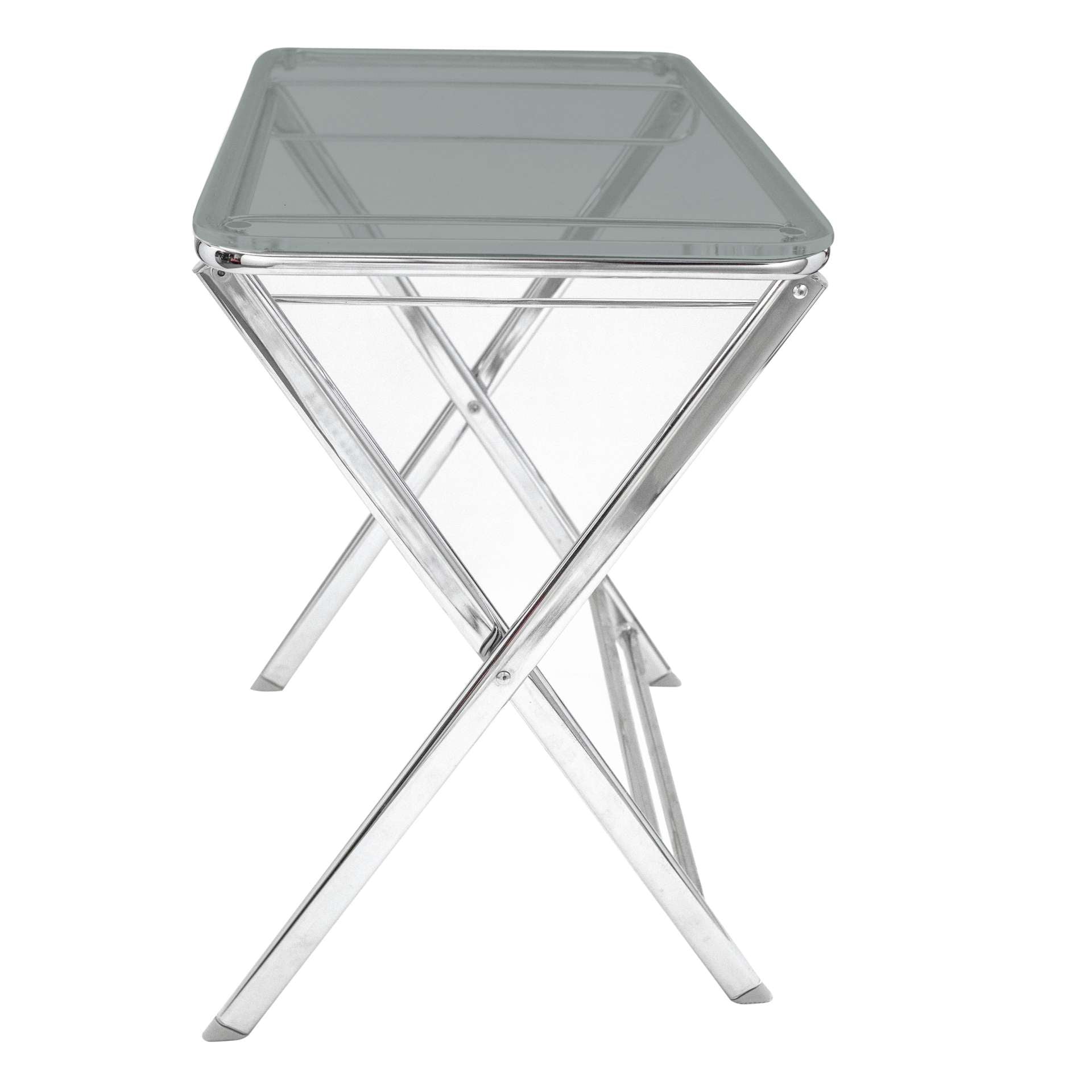 LeisureMod Victorian Foldable End Side Table Tray | Side Tables | Modishstore - 9