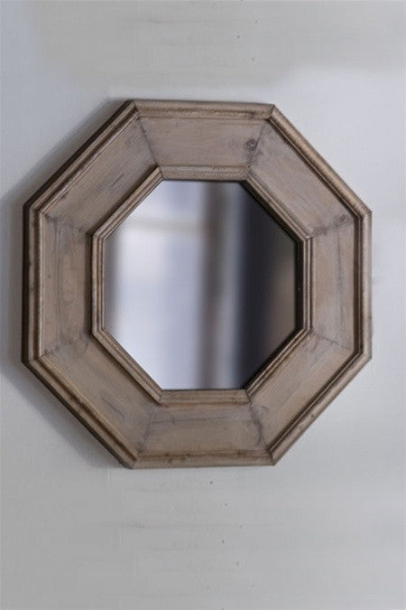 Vagabond Vintage Large Octagonal Wall Mirror | Modishstore | Mirrors-2