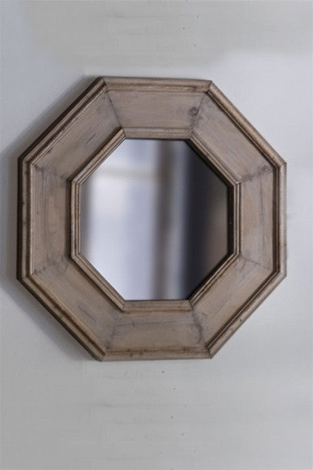 Vagabond Vintage Large Octagonal Wall Mirror | Modishstore | Mirrors-2