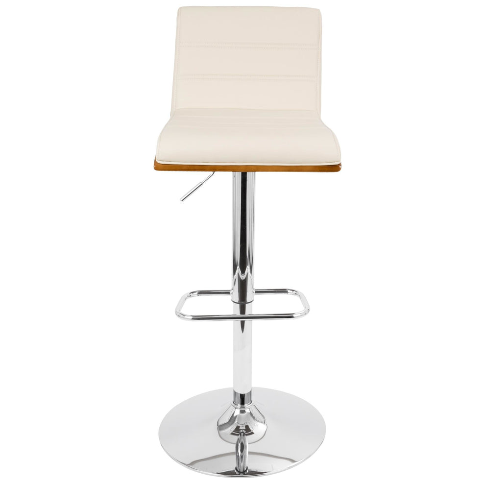 Valencia Adjustable Barstool - Set of 2 Black  By LumiSource | Bar Stools | Modishstore - 26