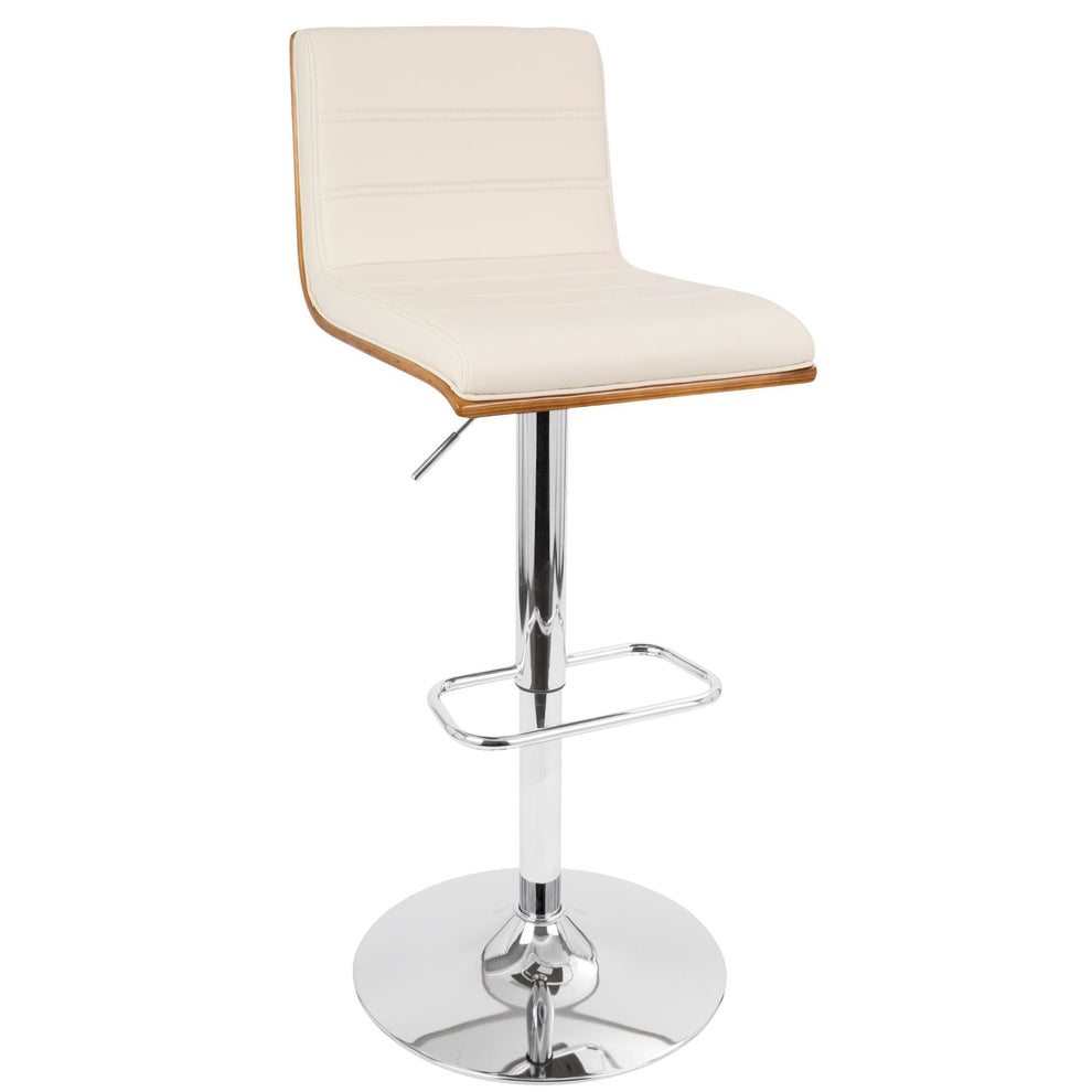 Valencia Adjustable Barstool - Set of 2 Black  By LumiSource | Bar Stools | Modishstore - 22