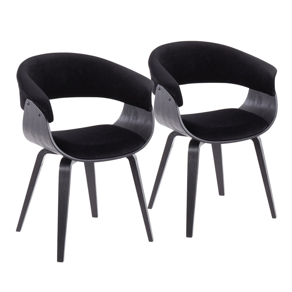 Vintage Mod Chair - Set of 2 By LumiSource | Dining Chairs | Modishstore - 3