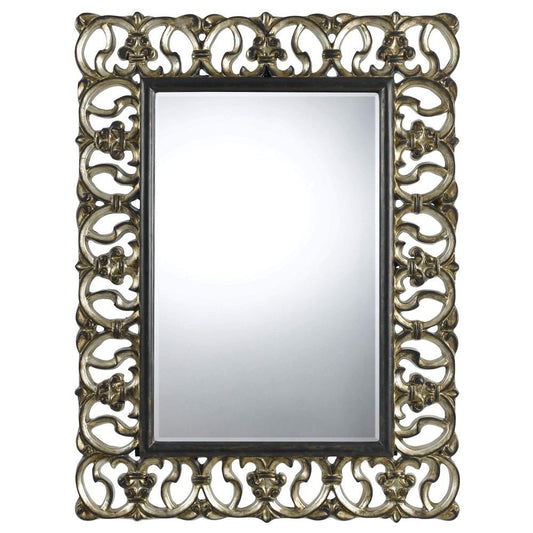Cal Lighting WA-2167MIR Ormond Polyurethane Beveled Mirror | Modishstore | Mirrors