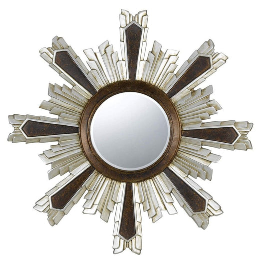 Cal Lighting WA-2168MIR Chafe Polyurethane Beveled Mirror | Modishstore | Mirrors