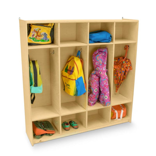 Whitney Brothers Four Section Coat Locker | Kids Collection | Modishstore