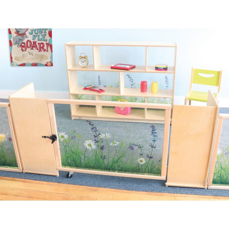 Whitney Brothers Nature View Room Divider Gate | Room Divider | Modishstore-3