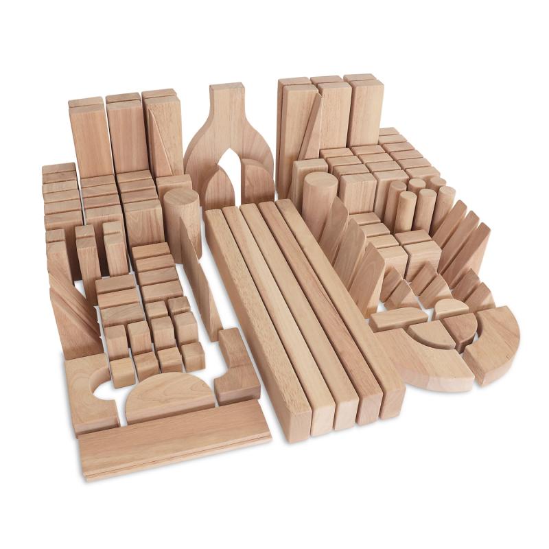 Whitney Brothers 118 Piece Intermediate Block Set | Kids Collection | Modishstore
