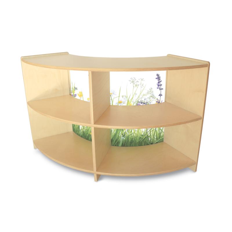 Whitney Brothers Nature View Curve In Cabinet 24"H | Kids Collection | Modishstore-2
