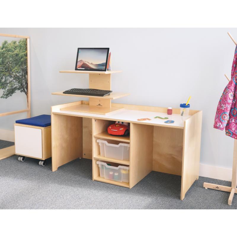 Whitney Brothers STEM Activity Desk With Trays | Desks | Modishstore-3