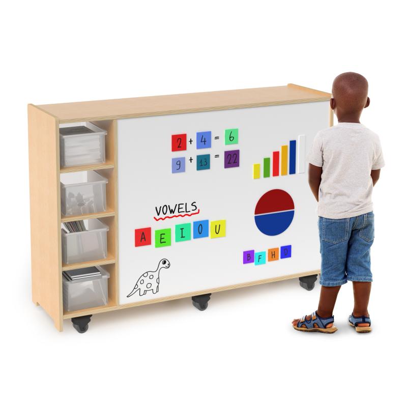 Whitney Brothers Magnetic Write And Wipe Mobile Cabinet | Cabinets | Modishstore-2
