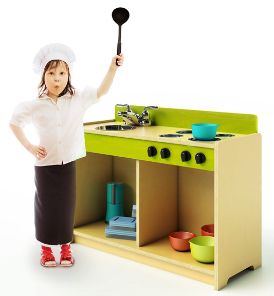 Whitney Brothers Lets Play Toddlers Sink and Stove | Kids Collection | Modishstore