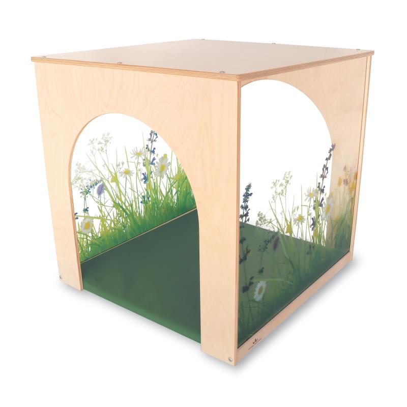Whitney Brothers Nature View Playhouse Cube W/Flr Mat Set | Kids Collection | Modishstore-2