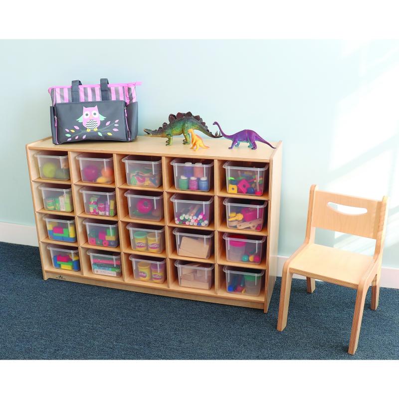Whitney Brothers® Cubby Storage Cabinet With 20 Trays | Cabinets | Modishstore-5