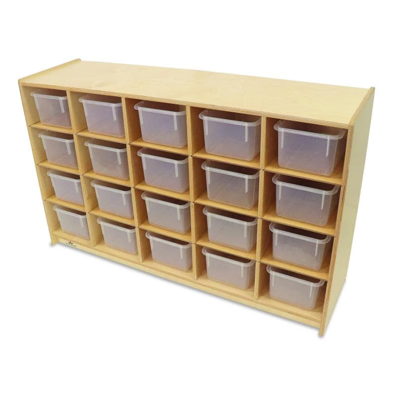 Whitney Brothers® Cubby Storage Cabinet With 20 Trays | Cabinets | Modishstore-3