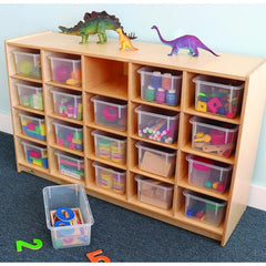 Whitney Brothers® Cubby Storage Cabinet With 20 Trays
